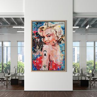 Crowned - Marilyn Pop Art: Expression of Iconic Beauty-Marilyn Monroe Art