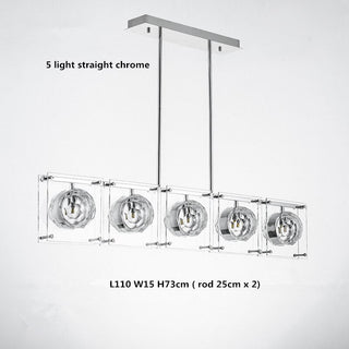 Crystal Balls Chandelier - Kitchen Island Lighting-Kitchen Island