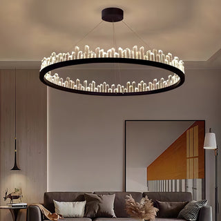 Crystal Chandelier: Exquisite Lustre for Elegant Spaces-Chandeliers