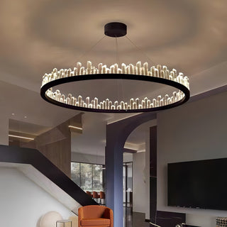 Crystal Chandelier: Exquisite Lustre for Elegant Spaces-Chandeliers