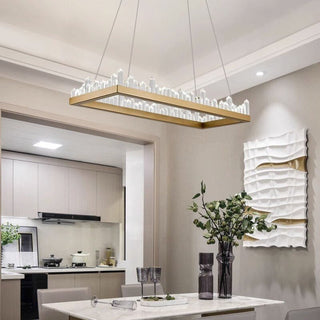 Crystal Chandelier: Exquisite Lustre for Elegant Spaces-Chandeliers