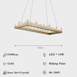 Crystal Chandelier: Exquisite Lustre for Elegant Spaces-Chandeliers