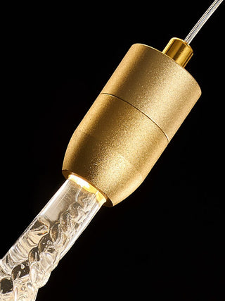 Crystal Feather Chandelier - Exquisite Lighting Décor-Chandeliers