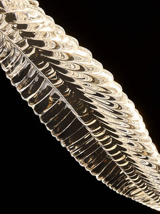 Crystal Feather Chandelier - Exquisite Lighting Décor-Chandeliers