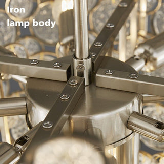 Crystal Glass Chandelier – Illuminate with Elegance-Chandeliers