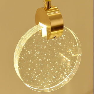 Crystal Rings Staircase Chandelier – Premium LED Pendant Light-Staircase Chandeliers