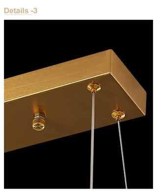 Crystal Slope Pendant Kitchen Island Light-Kitchen Island