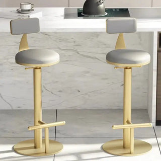 Cucina Velvet Bar Stool Chair for Kitchen Island Counter-Bar Stools