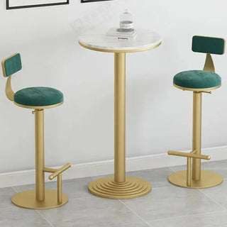 Cucina Velvet Bar Stool Chair for Kitchen Island Counter-Bar Stools