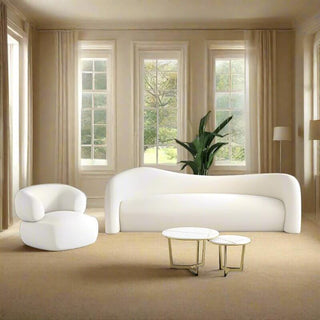 Curve Velvet Sofa - Luxurious Sofa You Desire-Sofa Set
