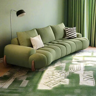 Curved Luxo Living Room Sofa Set-Sofa Set