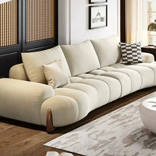 Curved Luxo Living Room Sofa Set-Sofa Set