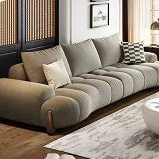 Curved Luxo Living Room Sofa Set-Sofa Set