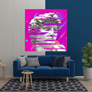 David Sculpture Canvas Wall Art-Wall Posters
