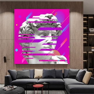 David Sculpture Canvas Wall Art-Wall Posters