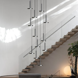 Designer Arc Luxury Staircase Chandelier-Staircase Chandeliers