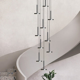 Designer Arc Luxury Staircase Chandelier-Staircase Chandeliers