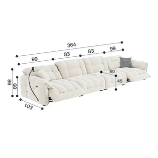 Designer Divano Fancy Electric Sofa Set-Sofa Set