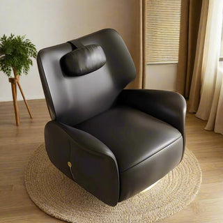 Designer Leather Recliner Chair : Luxury Comfort and Style-Recliners