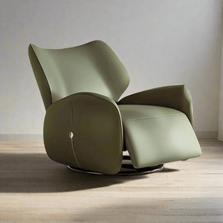 Designer Leather Recliner Chair : Luxury Comfort and Style-Recliners