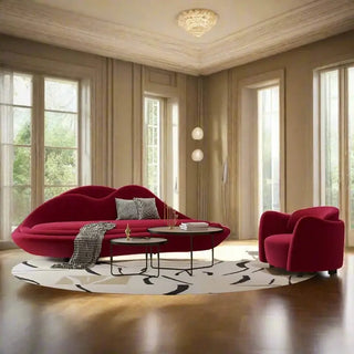Designer Lips Sofa Set - Premium Collection-Sofa Set