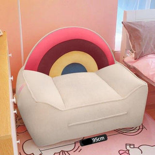 Designer Rainbow Bean Bag Recliner Chair Sofa-Sofa Set