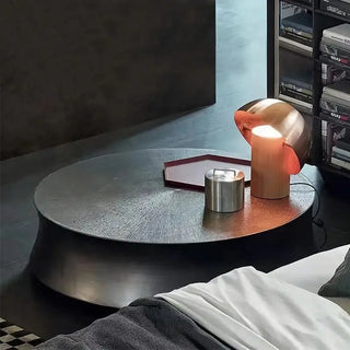 Designer Resin Fiber Wood Electroplated Coffee Table-Coffee Table