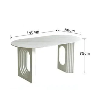 Designer Slate Dining Table Set – Lasting Durability-Dining Tables