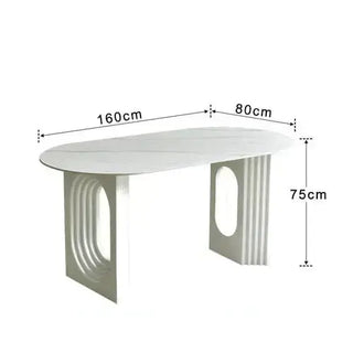 Designer Slate Dining Table Set – Lasting Durability-Dining Tables