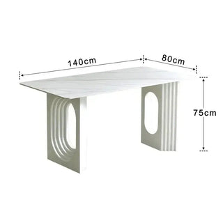 Designer Slate Dining Table Set – Lasting Durability-Dining Tables