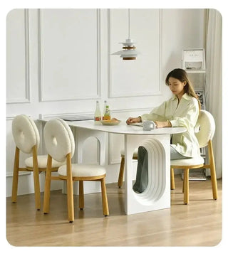 Designer Slate Dining Table Set – Lasting Durability-Dining Tables