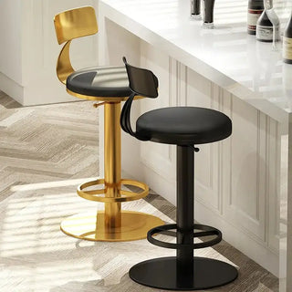 Designer Throne Gold Counter Chair Bar Stool-Bar Stools