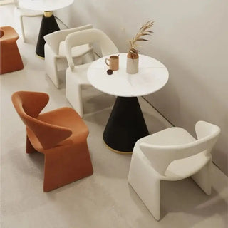 Designer Velvet Dining Chair-Dining Chairs