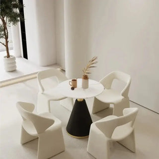 Designer Velvet Dining Chair-Dining Chairs