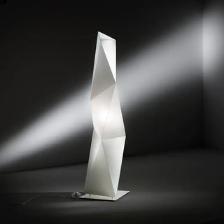 Diamond Floor Lamp – Sculptural Light in Opalflex Plastic-Lamps