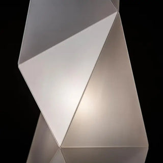 Diamond Floor Lamp – Sculptural Light in Opalflex Plastic-Lamps