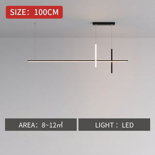 Dining Room Chandelier LED - Minimalist Strip Designer Lamp-Kitchen Island