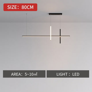 Dining Room Chandelier LED - Minimalist Strip Designer Lamp-Kitchen Island