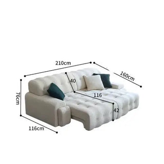 Divano Lazy Sofa Bed for Living Room-Sofa Set