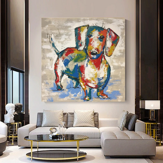 Dog Canvas Wall Art-Wall Posters