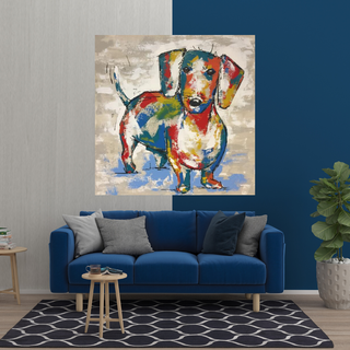 Dog Canvas Wall Art-Wall Posters