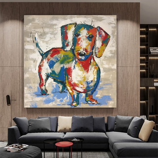 Dog Canvas Wall Art-Wall Posters