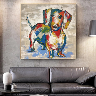 Dog Canvas Wall Art-Wall Posters