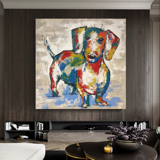 Dog Canvas Wall Art-Wall Posters