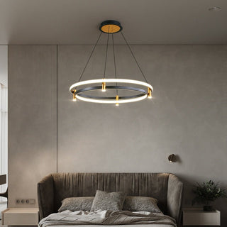 Dual Ring LED Chandelier-Chandeliers