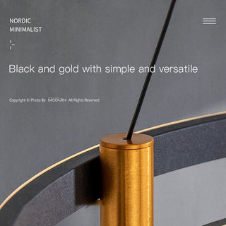 Dual Ring LED Chandelier-Chandeliers