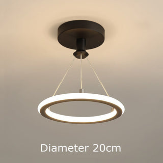 Dual Ring LED Chandelier-Chandeliers