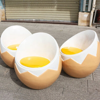 Egg Style Sofa Stool: A Blend of Comfort and Elegance-Chairs & Stools