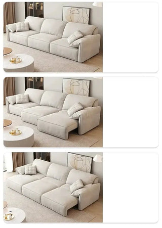 Electrico Luxury Recliner Sofa Set with Remote-Sofa Set