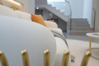 Elegant Minimalist Puff Sofa – Simplicity Meets Comfort